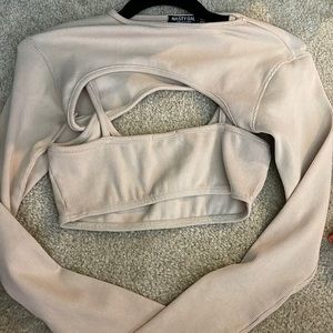 Nasty gal l/s and tank